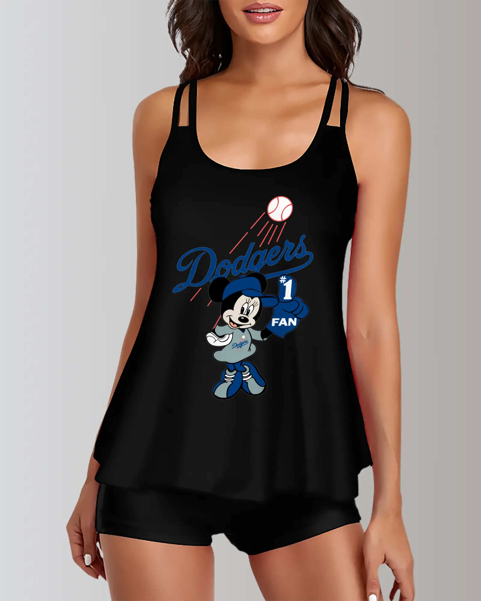 Minnie Mouse Los Angeles Dodgers Baseball